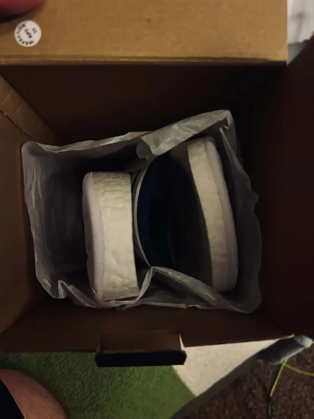 Adidas Adilette Boost Slides White and Blue Stripes